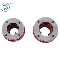 3/8&Prime; to 2&Prime; Die Dies Set with Handle Ratchet 7 Size Pipe Threader Threading