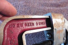 Vintage Reed MFG Co Erie PA 3 Wheeled Roller Cutter No. 2W