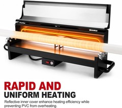 1/2&Prime; to 2&Prime; PVC Conduit Bending Heater for 24&Prime; Sections of PVC Pipe 1700W 120V