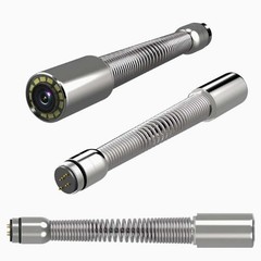 Sewer Pipe Inspection Camera Head 23MM 512HZ Sonde Transmitter+Self Leveling