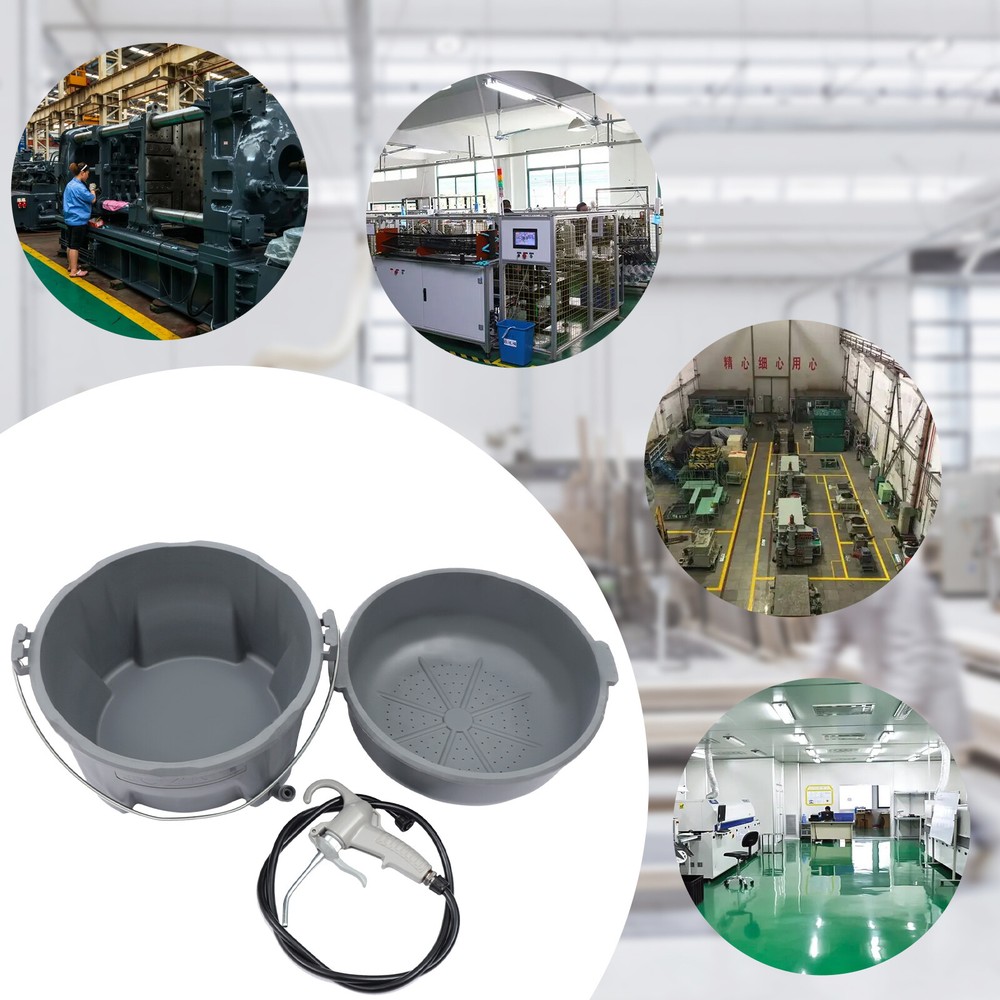 Handheld Bucket Oiler Gun Portable Oil Bucket Gun kit for Threading Machine