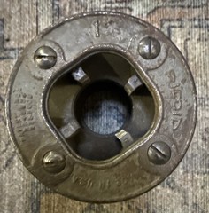 RIDGID 1&Prime; NPT 111-R Die Head Manual Pipe Threader Ratcheting 111R