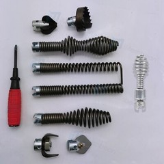 SEWER SNAKE-AUGER BITS-DRAIN CLEANER BITS CUTTERS 10- Piece Set 5/8&Prime; 16mm End