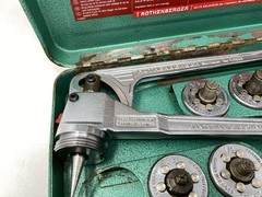 Rothenberger Tube Pipe Expander Set & 6 Dies/Heads 3/8, 1/2, 5/8, 3/4, 7/8 1-1/8