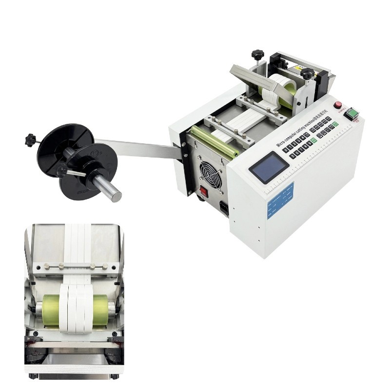 110V Tube Cutting Machine Microcomputer Automatic Plastic Pipe Hose Cutter