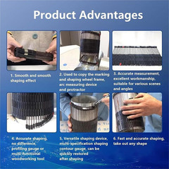 Multi-Functional Multi-Surface Pipe Profiler Tool, Multipurpose Shape Collector
