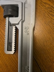 Kobalt 24&rdquo; Aluminum pipe wrench 2146964