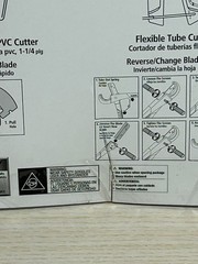 Husky 4pc PVC Cutting Kit with Foldable Case and Replacement Blades