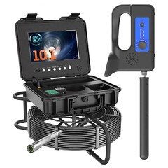 300FT 5mm Sewer Camera 10.1 Inch + Locator