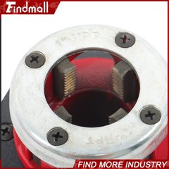 Findmall Ratchet Pipe Threader Kit W/3 Dies 1/2&Prime; 3/4&Prime; 1&Prime; NPT Pipe Threading Tool