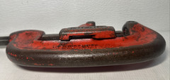 Vintage RIDGID Pipe Cutter No. 2 Heavy Duty 1/8&Prime; To 2&Prime; Ridge Tool Co No 1-2