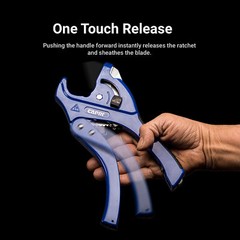 Capri Tools 1-5/8 in. Ratcheting Pipe Cutter