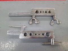 2 Vintage Flaring Clamp Tool Piping Bar