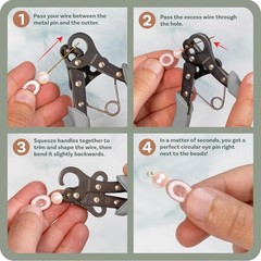 Original One Step Looper | Create and Trim Consistent 1.5 mm Loops for Jewelry M