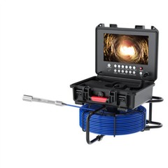 9&rdquo; 30M HD DVR Sewer Camer Pipe Inspection Camera Meter Counter 17mm Video Camer