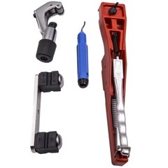 HVAC Ratcheting Pipe Tube Bender Tool Kit 1/2&rdquo; 1/4&Prime;-7/8&Prime; 90 Bending 7 Dies