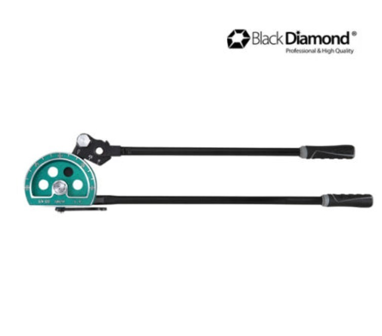Black Diamond Quick Action Pipe Tube Bender 3/4&Prime; Patented High Quality 12112