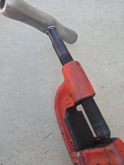 Rigid 311 Carriage With 360 Pipe Cutter, 341 Reamer & 312 Lever
