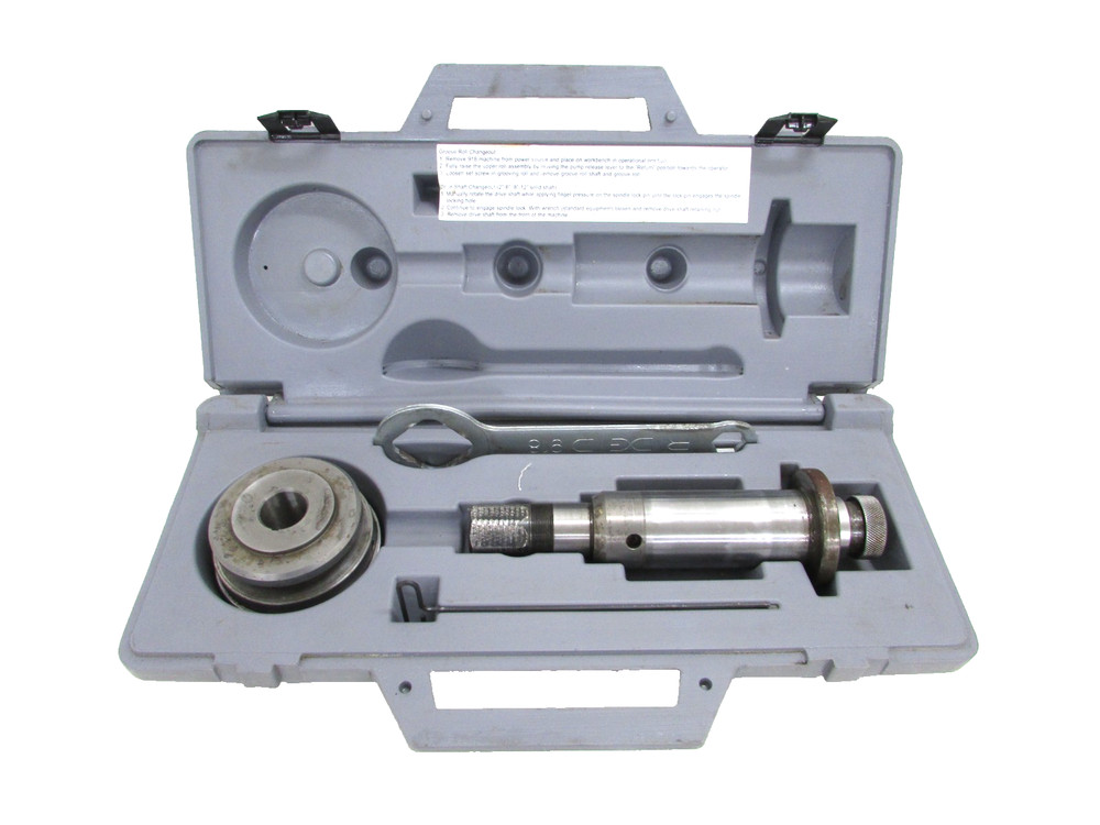 RIDGID TOOLS 918 DRIVE AND ROLL GROOVE SET, 2&Prime;-6&Prime; w/ CASE