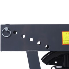 12 Ton Pipe Bender Manual Hydraulic, Piping Bending Exhaust Tube Fabric w/6 Dies