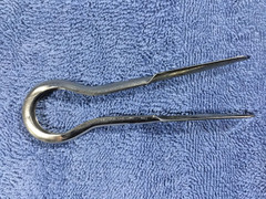 Vintage Cook&rsquo;s Pipe Reamer Tweezer Style Spring Steel Carbon Cutter Ansonia CT