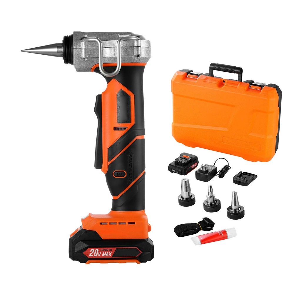 Cordless PEX-A Expander 20V: 22000RPM, 3 Sizes, LED, Non-Slip Grip, Slim Body