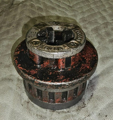 Toledo No. 12 Manual 1/2&Prime; Pipe Threading Die for Ratcheting Threader