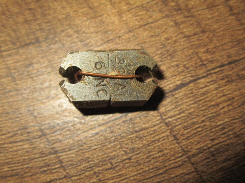 NOS Greenfield Little Giant No. 380 Adjustable Die Set #6 &ndash; 32 TPI NC USA