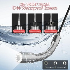 Sewer Camera 66ft 20M 7 Rainproof IPS DVR Recorder
