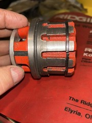 Ridgid 37210 111-R 3/8&rdquo; Ratchet Pipe Threader Die Head Great Shape