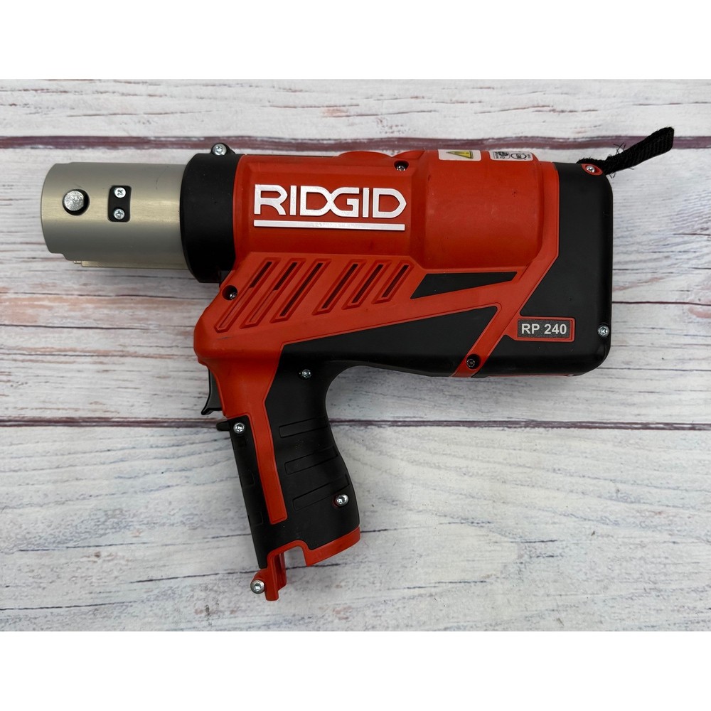 RIDGID RP 240 Compact Press Jaws No Batt USED