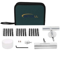 Tire Repair Kit 24 Pcs for Car, Motorcycle, ATV, Jeep, Truck, Tractor Flat Tire