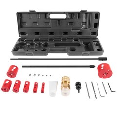08350 DM3MECH Mechanical Hot Tapping Machine Kit for NPT w/Hole Saws and Arbor