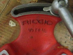 Ridgid 47640 1/8&Prime;-3/4&Prime; Model 515 Pipe Threading Die Head &ndash; NEW Old Stock