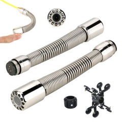 7inch Sewer Drain Pipe Inspection Video Camera DVR 16GB Industrial Endoscope 20M