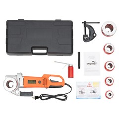 Electric Pipe Threading Machine with 6 Dies, 2300W Power, 1/2&Prime; &ndash; 2&Prime;