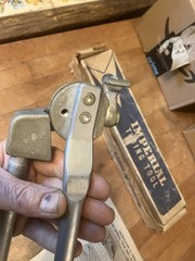 Vtg. Imperial Eastman Blue Dot Tube Bender No. 364-FH For 3/8&Prime; O.D. Tubing USA