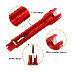 8 in 1 Faucet and Sink Installer Multi Tool Plumbing Repair Removal Tool