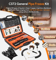 General Pipe Cleaners Cold-Shot Pipe Freeze Kit CST2 Tube Wire Plumbing Freezing