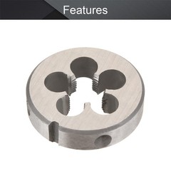 1/228 Round Die Machine Thread Right Hand Threading Alloy Tool Steel Hardware