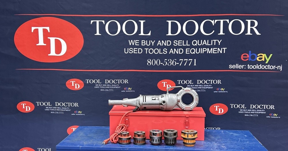 Ridgid 700 T2 Pipe Threader Pony W/Steel Case 3/4&rdquo;-2&rdquo; Dies **FULLY SERVICED** #2