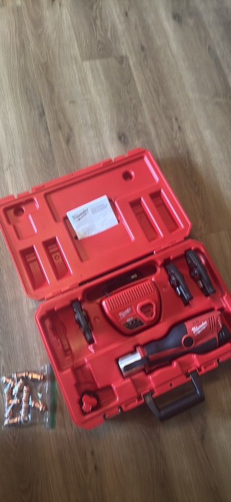 Milwaukee M12 FORCE LOGIC Press Tool Kit with Jaws &ndash; 2473-22