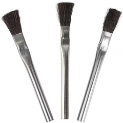 1/2 In. X 5 In. Horse Hair Bristle Acid Flux Brush (3-Pack)