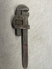 Vintage Stillson 8&Prime; Pipe Wrench Steel Forged Made in USA