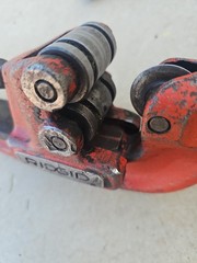 Rigid 311 Carriage With 360 Pipe Cutter, 341 Reamer & 312 Lever