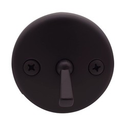Westbrass A92-12 3-1/8&Prime; Trip Lever Bathtub and 1 Pack, Oil Rubbed Bronze