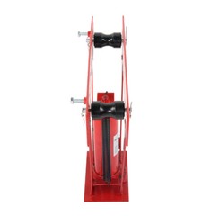 12 Ton Pipe Bender Manual Hydraulic w/6 Dies Piping Bending Exhaust Tube Tools