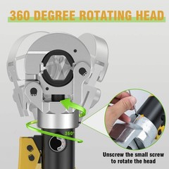 Anbull Hydraulic Copper Tube Crimping Tool,Copper Pipe Fittings Yellow