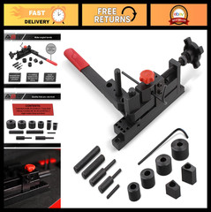 Mini Rod Bender Metal Tool &ndash; Universal Bending Machine for Wire, Tubing, Coil