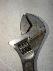 Ridgid Crescent Wrench 12&rdquo; Adjustable #712 The Ridge Tool Co. Elyria, Ohio USA